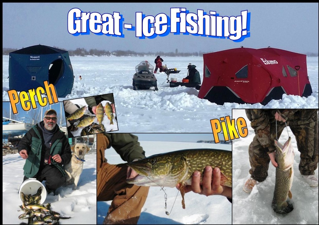 Ice Fishing on Lake Ontario - Bill Saiff Outdoors