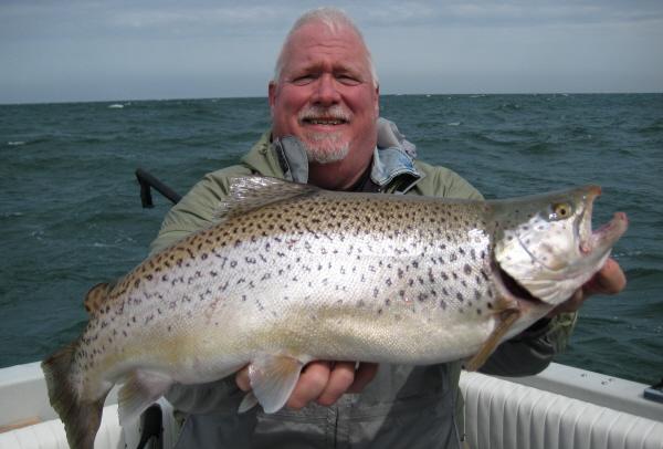 Adirondack Angling Company: Lake Ontario brown trout trolling