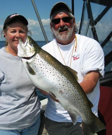 Brown Trout Fishing on Lake Ontario - Fatal Attraction Charters