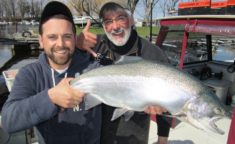 H Steelhead Bill & Dave 042714-600