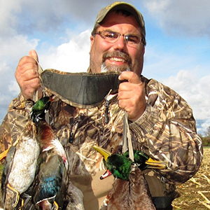 frank pettey - frank is my right hand in the waterfowl business. he is always in touch with bird movement
