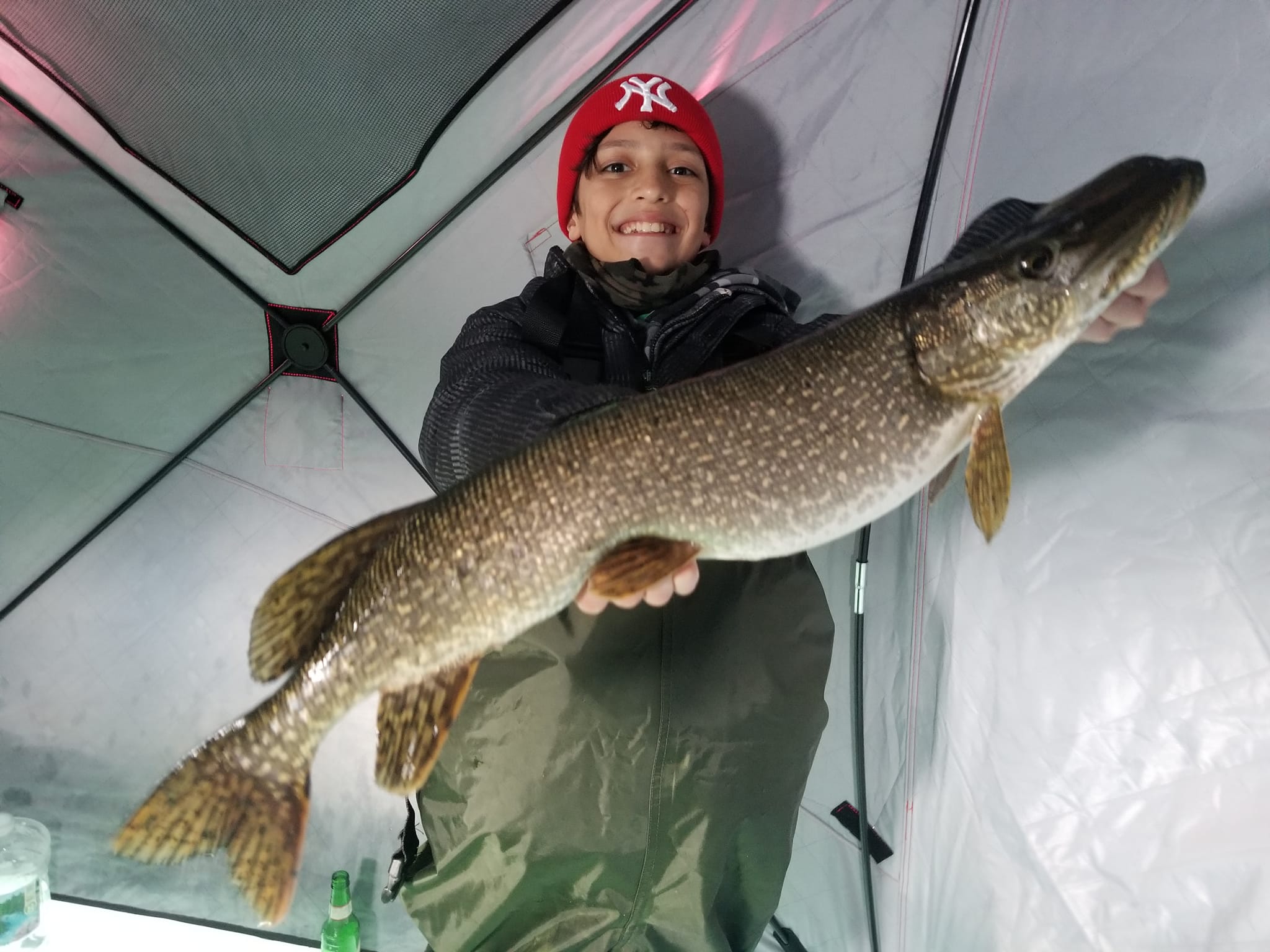 Ice Fishing on Lake Ontario - Bill Saiff Outdoors